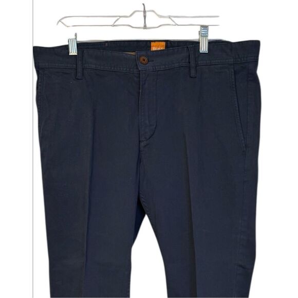 Hugo “Boss Orange” Chino Pants Navy Blue 34X32 Regular Fit - Picture 3 of 10